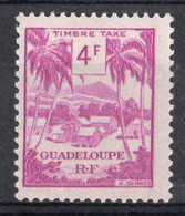 Guadeloupe Timbre-Taxe N°47*  Neuf Charnière TB Cote 1€50 - Segnatasse
