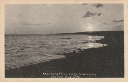 Moonlight On Lake Nipissing, North Bay, Ontario - North Bay