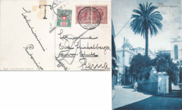 Taxierte AK  "Capri - Corso Vittorio Emanuele" - Bern         1925 - Briefe U. Dokumente