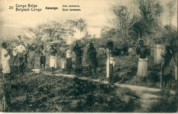 CONGO BELGE  / BELGISH CONGO - Katanga : Une Caravane - Congo Belge - Autres