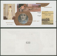 Non Dentelé (2004) - Bloc : BL107 (peintre Fernand Khnopff, Symbolisme Belge) - Other & Unclassified