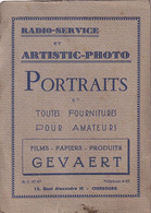 Cherbourg (Manche 50) Magasin 12 Quai Alexandre III - Gevaert - Pochette Publicitaire Pour Photographies - Matériel & Accessoires