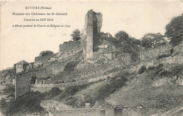 Givors * Les Ruines Du Château De St Gérald - Givors