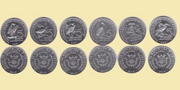 BURUNDI 2014 Set Of 6 Coins BIRDS UNC - Burundi