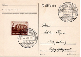 56836 - Deutsches Reich - 1941 - 3Pfg Leipziger Messe A DrucksKte SoStpl BERLIN - ... RUDER-REGATTA -> Magdeburg - Rowing