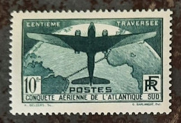 France - 1936 - " Traversée De L'Atlantique " - N° 321 ** - LUXE - TB Centré - - Unused Stamps