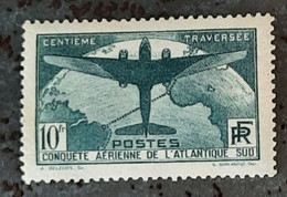 France - 1936 - " Traversée De L'Atlantique " - N° 321 ** Signé - TB Centré - - Nuovi