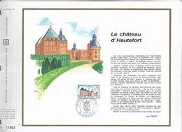 Feuillet  N° 93 Le Chateau D'Hautefort. 1969 Du Catalogue CEF1 Timbre  0,70 Hautefort  5 Avril 1969 - 1960-1969