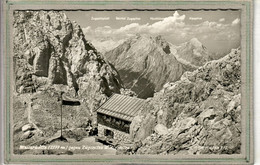 CPSM Dentelée (Allemagne-Bavière-Garmisch)  - MEILERHÜTTE An Der Dreitorspitze - 1950 - Garmisch-Partenkirchen