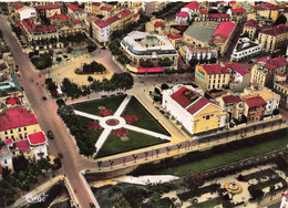 Perpignan * Vue Aérienne Sur Le Théâtre , Les Jardins , Dames De France Et Place De Catalogne - Perpignan