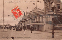 CPA 14 TROUVILLE SUR MER LE CASINO COTE SUD (cliché Rare - Trouville