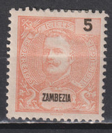 Timbre Neuf* Du Zambèze De 1898 N°15 MH - Zambeze