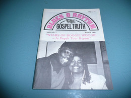 FANZINE REVUE BLUES & RHYTHM THE GOSPEL TRUTH N° 7 MARCH 1985 - Cultural