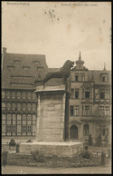 (B9863) AK Braunschweig, Denkmal Heinrich Des Löwen 1907 - Braunschweig