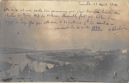 CPA 14 TROUVILLE CARTE PHOTO DU PANORAMA LE 23 AOUT 1904 (cliché N°2 - Trouville