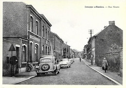 BELGIQUE -  1972 - JEMEPPE SUR SAMBRE -  RUE NEUVE - VOITURES - Jemeppe-sur-Sambre