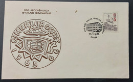 Yugoslavia 1966, 200th Anniversary Of The Permanent Gymnasium Osijek  FDC 3/9 - Briefe U. Dokumente