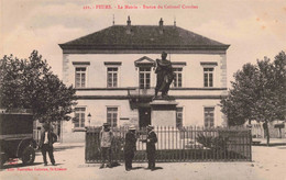 42 - FEURS - S09490 - La Mairie - Statue Du Colonel Combes - L1 - Feurs