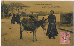 64   TYPES  PYRENEENS  PORTEUSE  DE  PAIN  AU  PAYS  BASQUE - Otros & Sin Clasificación