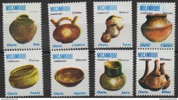 Moçambique Mozambique 2001 / 2002 Mi. 2805 - 2812  - Olaria Töpferei Poteries Pottery MNH RARE - Mozambique
