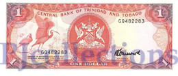 TRINIDAD & TOBAGO 1 DOLLAR 1985 PICK 36c UNC - Trinidad En Tobago