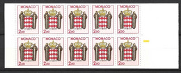 Monaco Carnet N 1623 ( Yt) Neuf - Markenheftchen