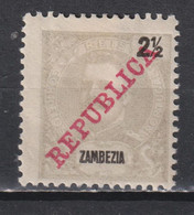 Timbre Neuf* Du Zambèze De 1911 N°55 MH - Zambèze