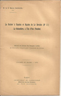 Archéologie, ILE D'YEU,Vendée, Dr M. BAUDOUIN, Le Rocher à Cupules Et Rigoles De La Devalée, Frais Fr 3.35 E - Archeology