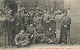 Lille * 1905 * Institut Catholique D'arts Et Métiers , Les Forgerons * Métier Forge Forgeron - Lille