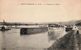 77 - SAINT FARGEAU - S09515 - Le Barrage Et L'Ecluse- L1 - Saint Fargeau Ponthierry