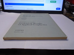 GEOLOGICAL RESULTS OF APPLIED GEOPHYSICS INTERNATIONAL CONGRESS REPORT OF THE TWENTY-THIRD SESSION CZECHOSLOVAKIA 1968 - Scienze Della Terra