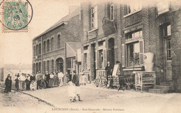 Lourches * 1906 * Maison BOITTIAUX , Rue Beauvois * Quincaillerie Commerce Magasin * Villageois - Autres & Non Classés