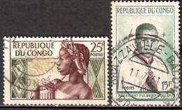 Rép Du CONGO --- N°135/137---OBL  VOIR  SCAN - Oblitérés