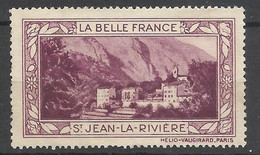 France  Vignette HV  La Belle France   Saint Jean La Rivière       Neuf ( * ) B/TB Voir Scans  Soldes ! ! ! - Turismo (Viñetas)