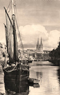 Quimper * Vue Sur Le Port * Bateau Voilier - Quimper