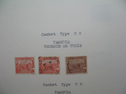 Tunisie Etude Oblitération Voir Scan  :   Tamerza - Used Stamps