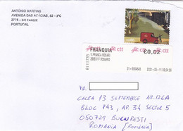 EUROPA- POST SERVICES, STAMP ON COVER, 2021, PORTUGAL - Cartas & Documentos