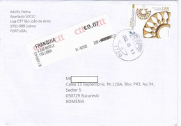 JEWELRIES, STAMP ON COVER, 2022, PORTUGAL - Storia Postale