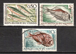 Rép Du CONGO --- N°142**/146/147---OBL  VOIR  SCAN - Oblitérés