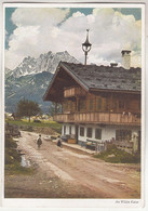 C4208) ST. JOHANN - Almdorf - Tirol Vorarlberg - Farbaufnahme Joh. König  - Haus Kinder Am Wilden Kaiser - St. Johann In Tirol