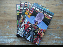 LOT MARVEL HEROES EXTRA N 7 8 9 10 12  JUILLET + OCTOBRE 2011JANVIER + AVRIL + OCTOBRE 2012 MARVEL COMICS PANINI FRANCE - Marvel France