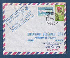 ⭐ Afrique Du Sud - Première Liaison Par Jetliner - Johannesburg Paris - 16 Septembre 1960 ⭐ - Posta Aerea