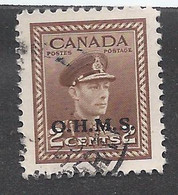 16322) Canada War Issue OHMS - Overprinted