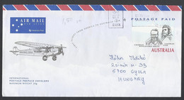 Australia,St. Air Mail Cover, First Flyght From America To Australia 1928, Fokker Plane, 1999. - Cartas & Documentos