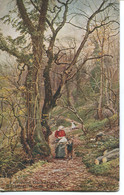 CUMBRIA - FIREWOOD GATHERERS, WETHERAL WOODS, CARLISLE 1907 - ART - Carlisle