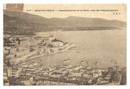 J4 - Monte-Carlo - La Condamine Et Le Port, Vus De L'Observatoire - La Condamine