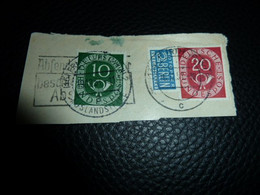 Deutsche Bundespost - Berlin - Val 10 - 2 - 20 - Vert, Bleu Et Rouge - Oblitéré - 1951 - - Gebraucht