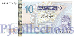 TUNISIA 10 DINARS 2005 PICK 90 UNC - Tunisie