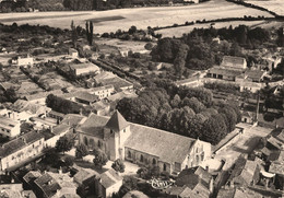 Ruffec * Vue Aérienne Sur La Commune Et L'église - Ruffec