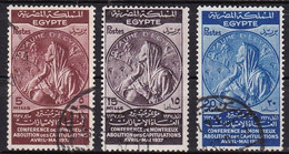 EG078 – EGYPTE – EGYPT – 1937 – ABOLITION OF THE CAPITULATIONS – SG # 259/61 USED 4 € - Used Stamps